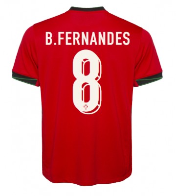 Portugal Bruno Fernandes #8 Hemmatröja EM 2024 Kortärmad